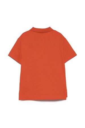 orange cotton polo-shirt BURBERRY KIDS | 8100666C1835